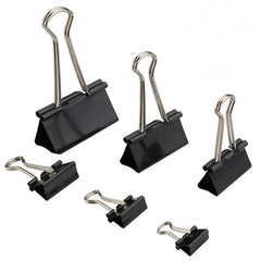 12pcs Metal Binder Note Organizer File Paper Clip Office Supplies