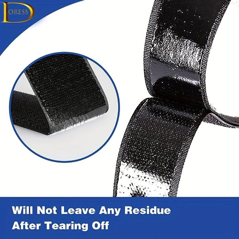 DORESS 3 81 Cm X 298 7 Cm Hook And Loop Tape Sticky Back Fastener Roll