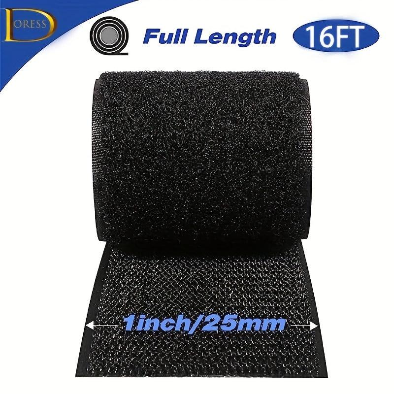 DORESS 3 81 Cm X 298 7 Cm Hook And Loop Tape Sticky Back Fastener Roll
