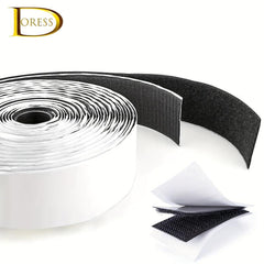 DORESS 3 81 Cm X 298 7 Cm Hook And Loop Tape Sticky Back Fastener Roll