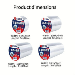 Butyl Waterproofing Tape Roofing Cement Patch Tape Leak Stopper Material