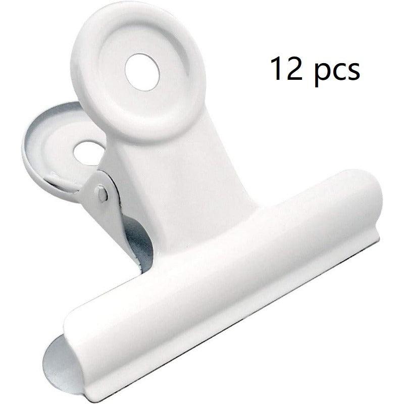 Metal Hinge Clip File Clamps - Pack of 12