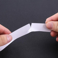 2pcs Thin Double-sided Adhesive Office Stationery Tape