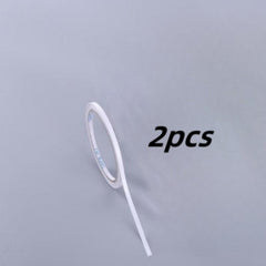 2pcs Thin Double-sided Adhesive Office Stationery Tape