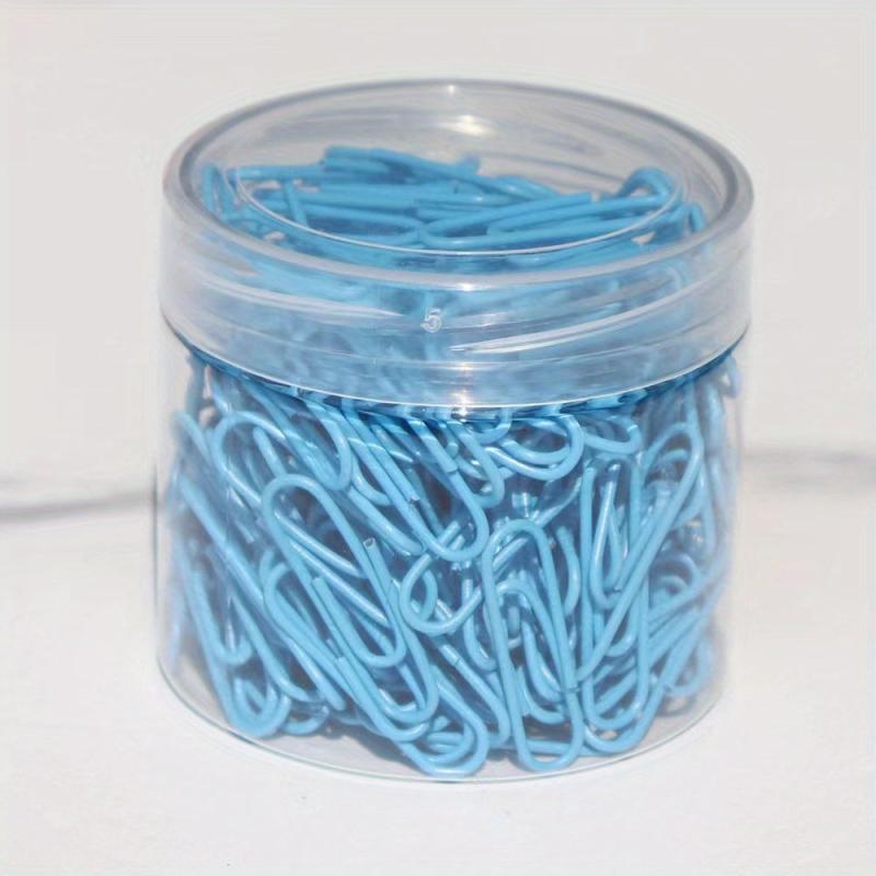 200pcs Multicolor Metal Paper Clips Bookmark Nickel Plated