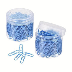 200pcs Multicolor Metal Paper Clips Bookmark Nickel Plated