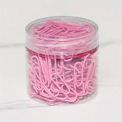 200pcs Multicolor Metal Paper Clips Bookmark Nickel Plated