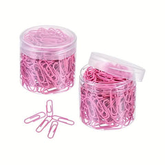 200pcs Multicolor Metal Paper Clips Bookmark Nickel Plated