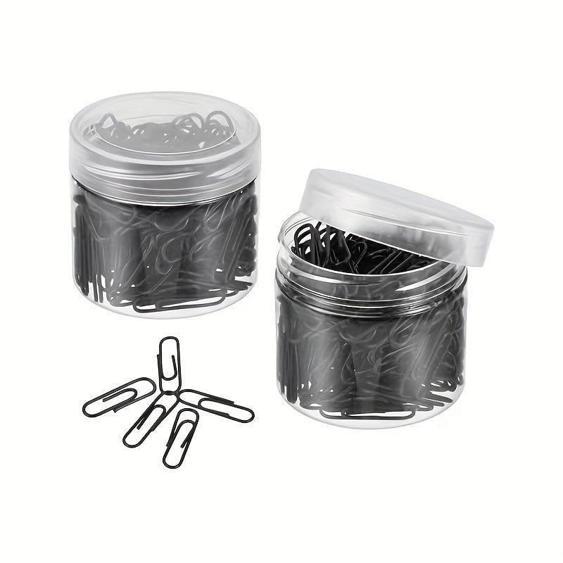 200pcs Multicolor Metal Paper Clips Bookmark Nickel Plated