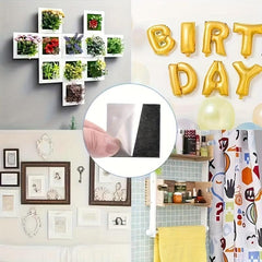30pcs Double Sided Foam Tape - Self Adhesive - Square Round M