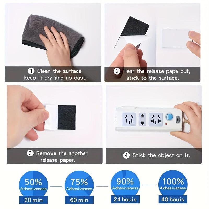 30pcs Double Sided Foam Tape - Self Adhesive - Square Round M