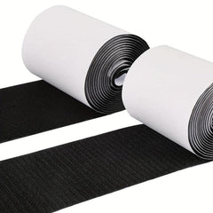10 Pack 9' Hook And Loop Tape Strips - Self Adhesive Heavy Duty Strips