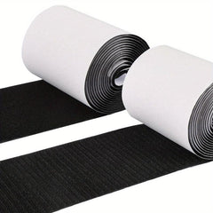10 Pack 9' Hook And Loop Tape Strips - Self Adhesive Heavy Duty Strips