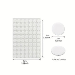 70 Double Sided Sticky Dot Stickers Putty Clear Sticky Tack Waterproof 10mm