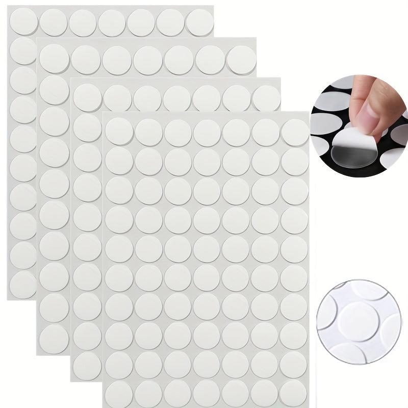 70 Double Sided Sticky Dot Stickers Putty Clear Sticky Tack Waterproof 10mm