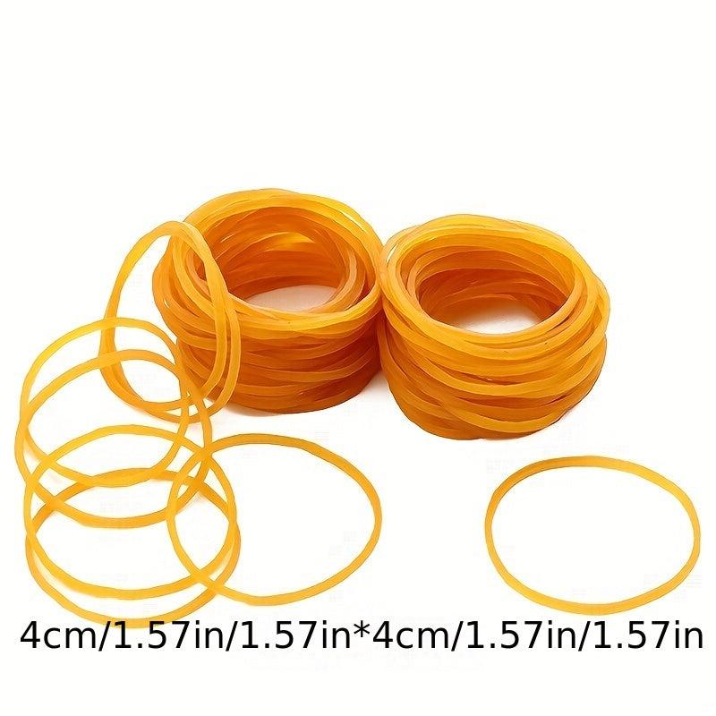 100pcs High Elastic Yellow Rubber Band Industrial Use