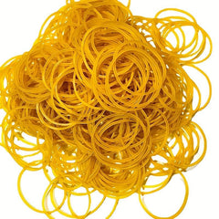 100pcs High Elastic Yellow Rubber Band Industrial Use