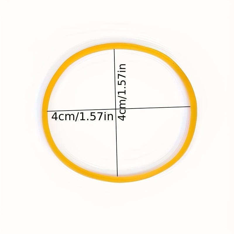 100pcs High Elastic Yellow Rubber Band Industrial Use