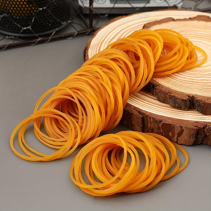 100pcs High Elastic Yellow Rubber Band Industrial Use
