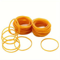 100pcs High Elastic Yellow Rubber Band Industrial Use
