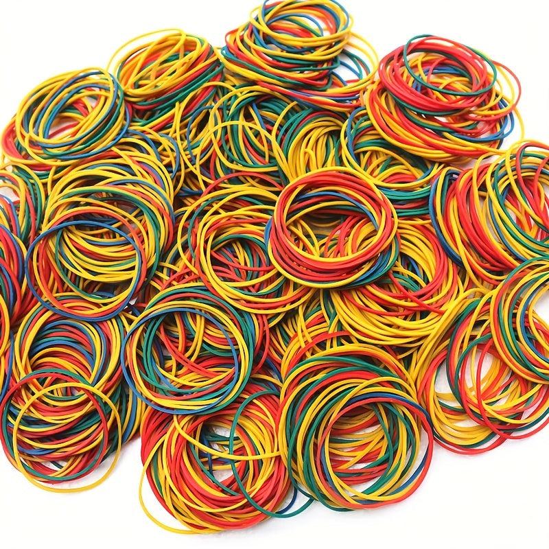 100pcs 200pcs Pack Colorful Rubber Bands 1.5 Inches