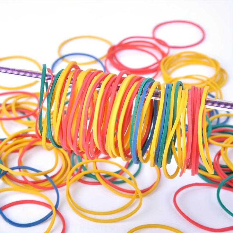 100pcs 200pcs Pack Colorful Rubber Bands 1.5 Inches