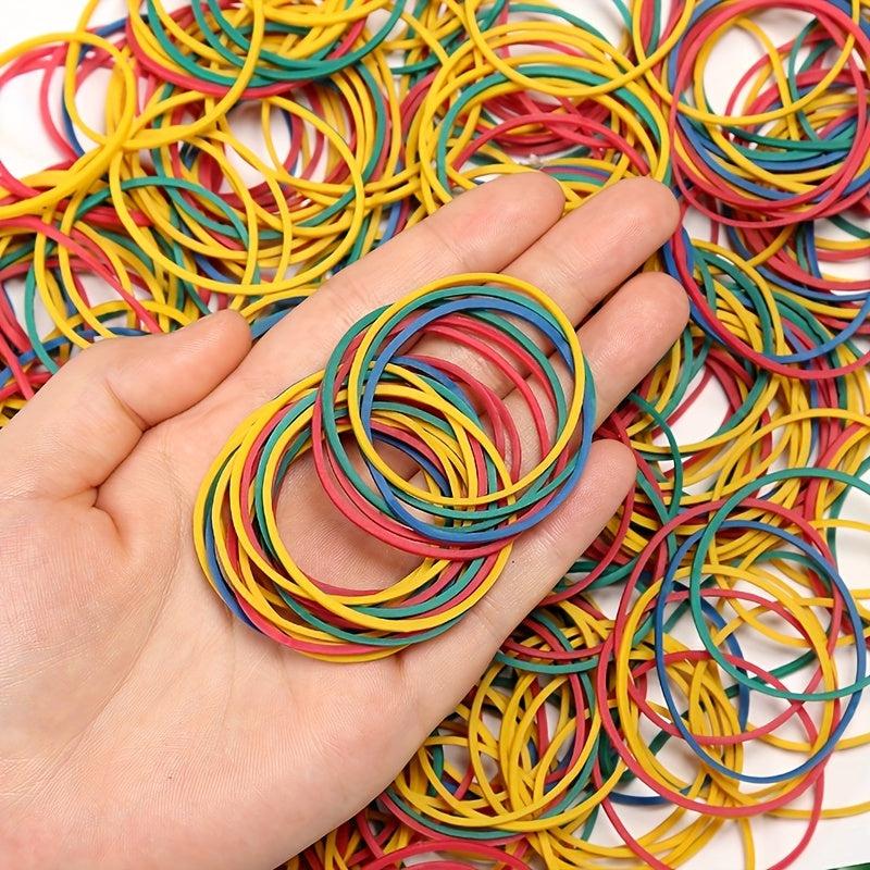 100pcs 200pcs Pack Colorful Rubber Bands 1.5 Inches