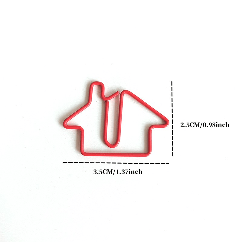 Creative House Paper Clips Nickel Plated Office Stationery Bookmarks