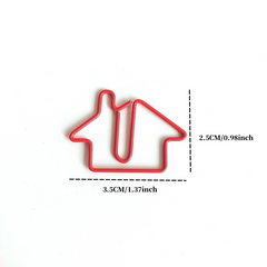 Creative House Paper Clips Nickel Plated Office Stationery Bookmarks