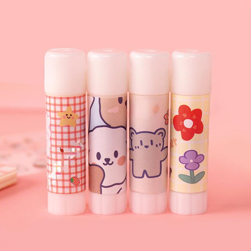 2pcs Glue Stick Student Stationery Office Supplies
