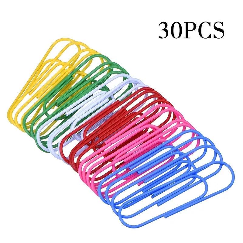 Paper Clips 30 Pack 4 Inches Mega Large Multicolor Paperclips