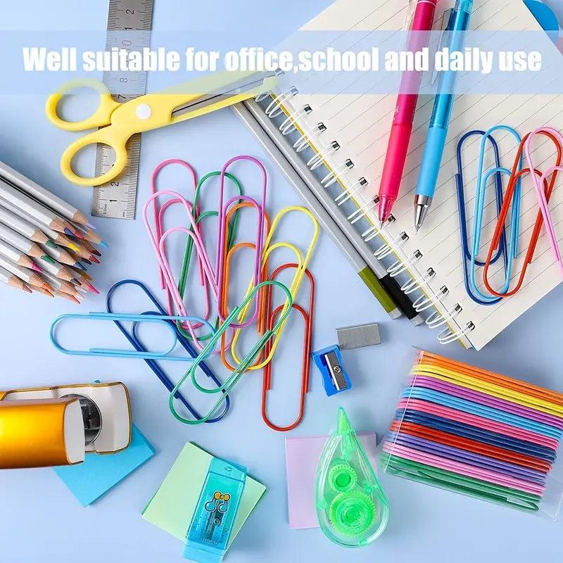 Paper Clips 30 Pack 4 Inches Mega Large Multicolor Paperclips