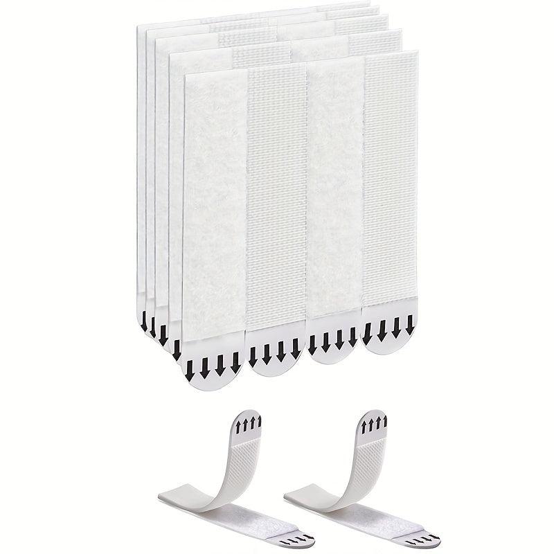 Large Picture Hanging Strips 12 Pairs Heavy Duty No Nails Refill Adhesive