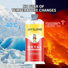 100G Metal Repair Glue, Water Gutter Waterproof Sticky Iron Metal