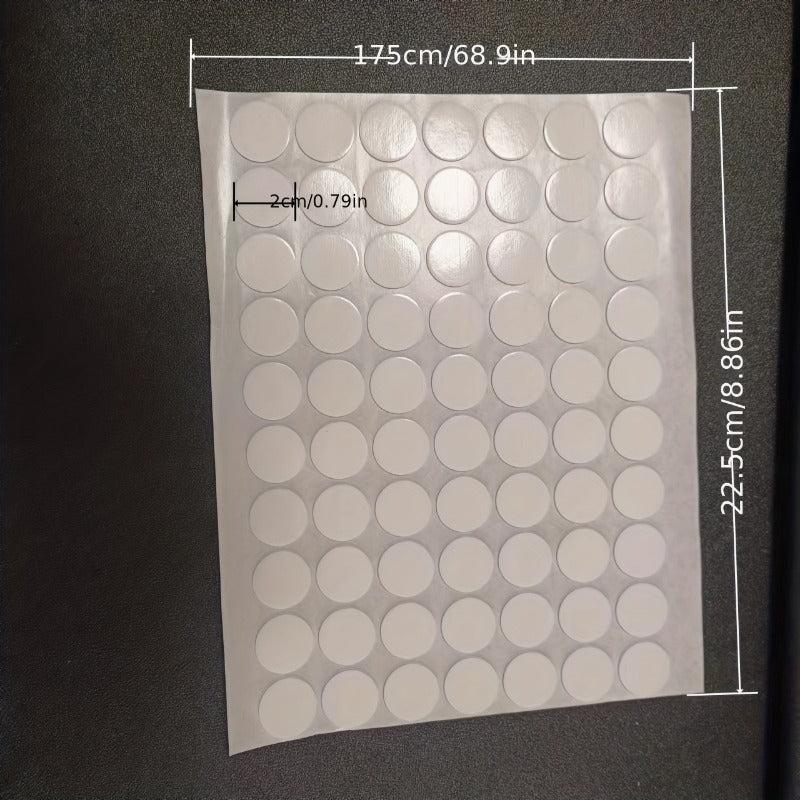 Clear Sticky Tack Removable Round Putty Transparent Double Sided