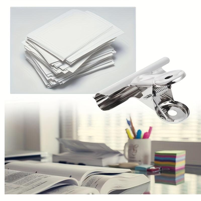 6pcs 40mm Metal Hinge Clip Binder Clip