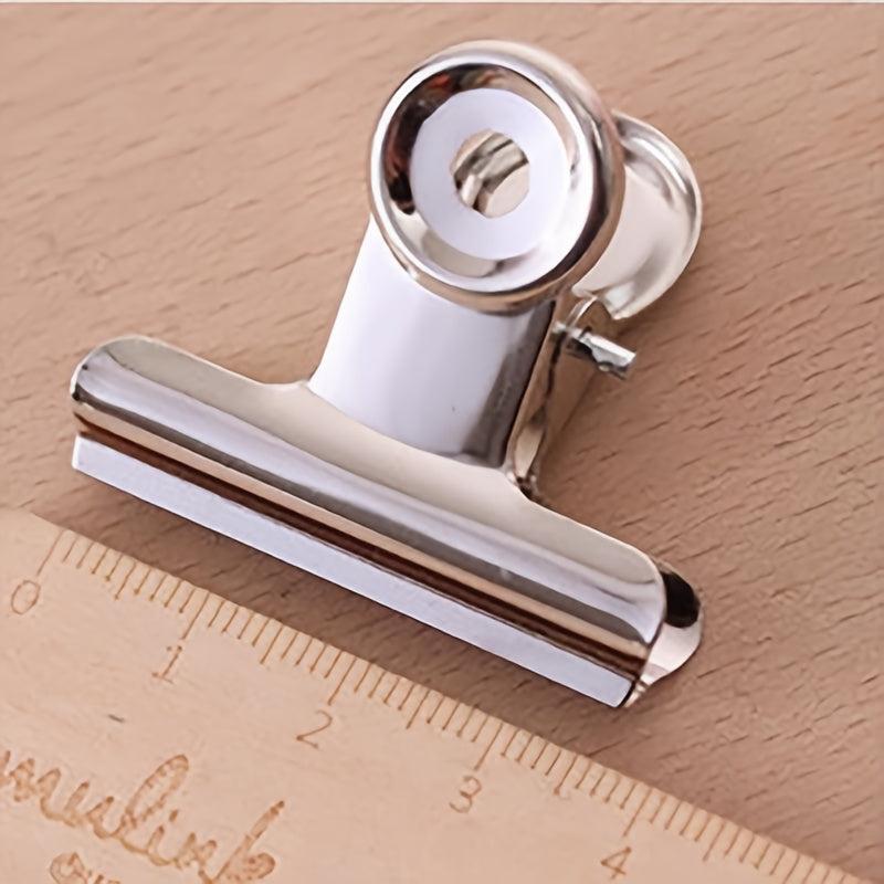 6pcs 40mm Metal Hinge Clip Binder Clip