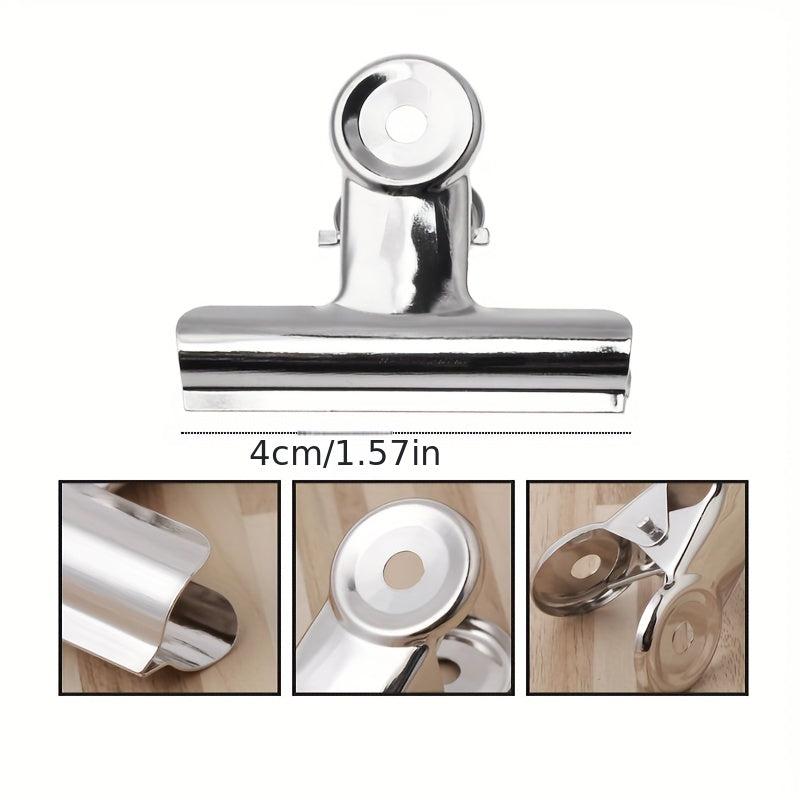 6pcs 40mm Metal Hinge Clip Binder Clip
