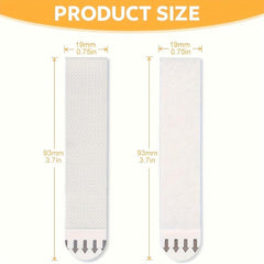 24 Pairs Hanging Strips Heavy Duty Kit Adhesive Damage Removable Wall Tape
