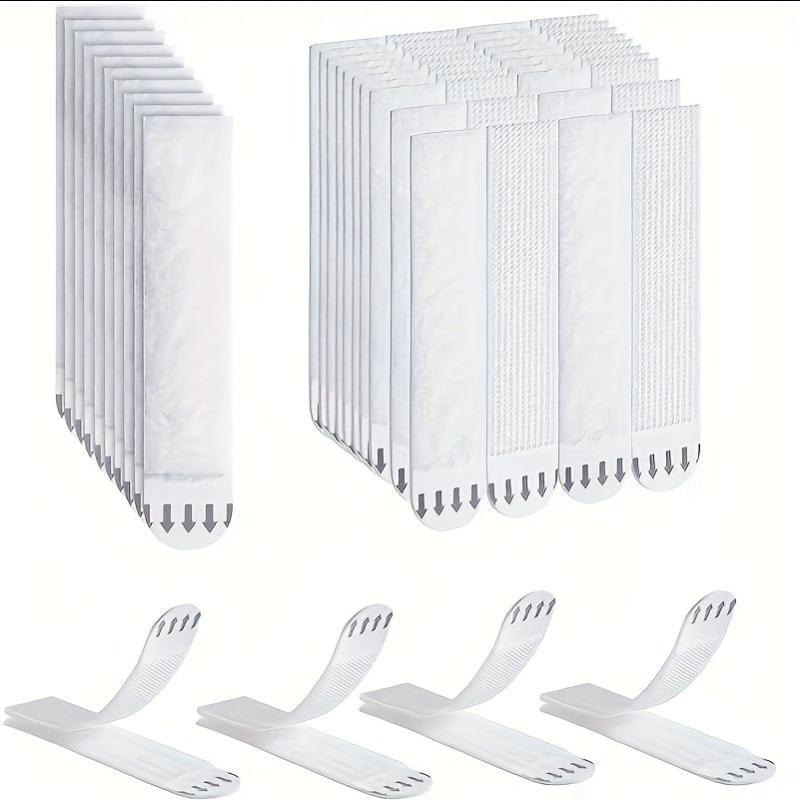 24 Pairs Hanging Strips Heavy Duty Kit Adhesive Damage Removable Wall Tape