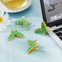2Pcs 5.08cm Butterfly Binder Clips & Paper Clamps