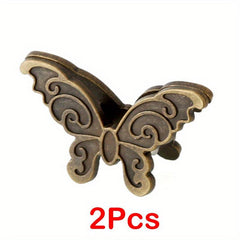 2Pcs 5.08cm Butterfly Binder Clips & Paper Clamps