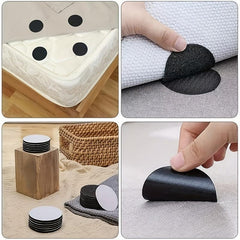 24pcs Industrial Strength Hook And Loop Dots Double Sided Adhesive Backed Dots