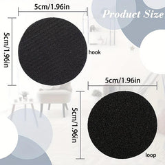 24pcs Industrial Strength Hook And Loop Dots Double Sided Adhesive Backed Dots