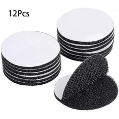 24pcs Industrial Strength Hook And Loop Dots Double Sided Adhesive Backed Dots