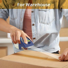 Noiseless Packing Tape 2 Inch X 27 Yards Clear 1 Pack W/ Dispenser