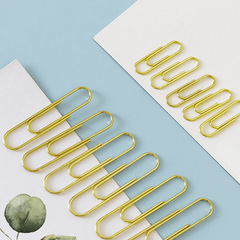 100pcs Boxed Paper Clips 28mm Anti rust Durable