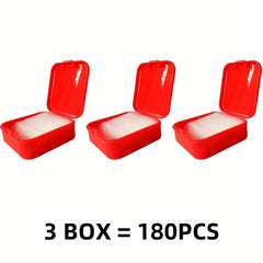 60pcs Double Sided Tape Transparent Wall Stickers