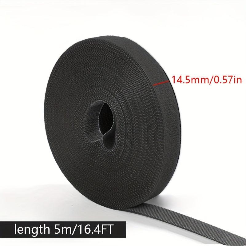 Organize Your Home With5M16 4ft Reusable Hook & Loop Straps - Choose Your Color