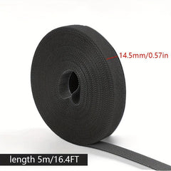 Organize Your Home With5M16 4ft Reusable Hook & Loop Straps - Choose Your Color